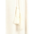 thumbnail image 3 of Womens Casual Lace Up V-Neck Loose Fit Top with Short Dolman Sleeves, 3 of 6
