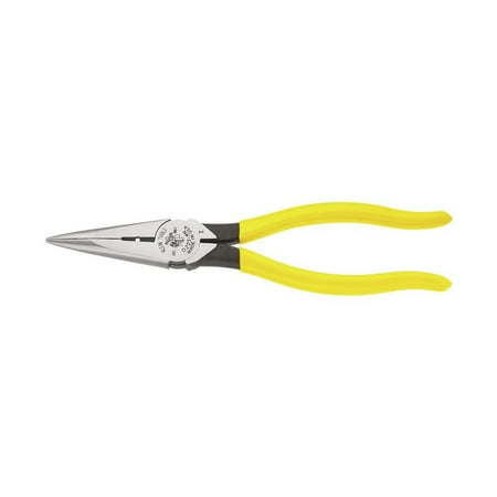 

8 in. Needle Nose Side Cutter Pliers with Stripping