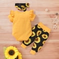 thumbnail image 5 of MINKIDFASHION Baby Girls T Shirt Long Pants Female Romper Outfit 12 Months, 5 of 8