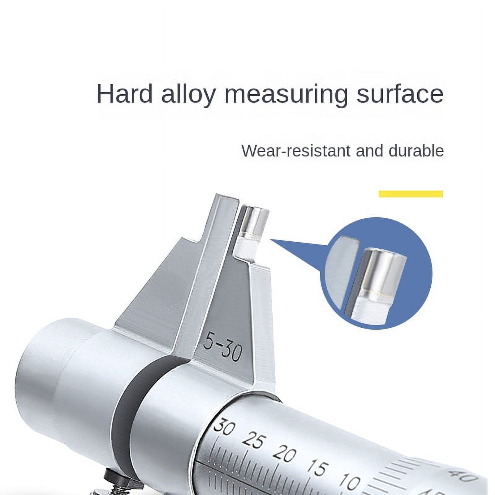 Diameters With Precision Using Our Mechanical Spiral Caliper Machinist - Accurate To 0.01mm ,Complete Kit
