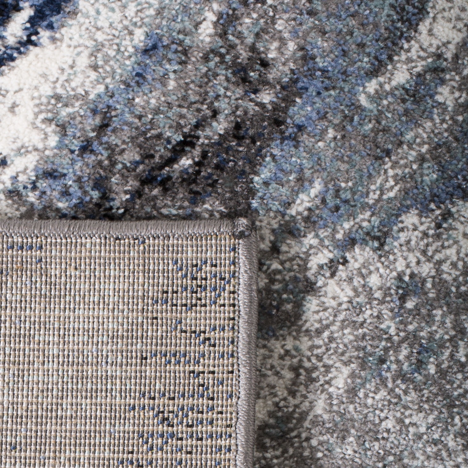Safavieh Galaxy Rosamund Abstract Area Rug, Blue/Gray, 4' x 4' Square