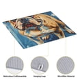 thumbnail image 4 of Naloa Patriotic Bulldog Welcome Dish Drying Mat for Kitchen Counter, Heat Resistant Drainer Mats, Absorbent Draining Mat,Dish Rack Pad,16"x18", 4 of 8