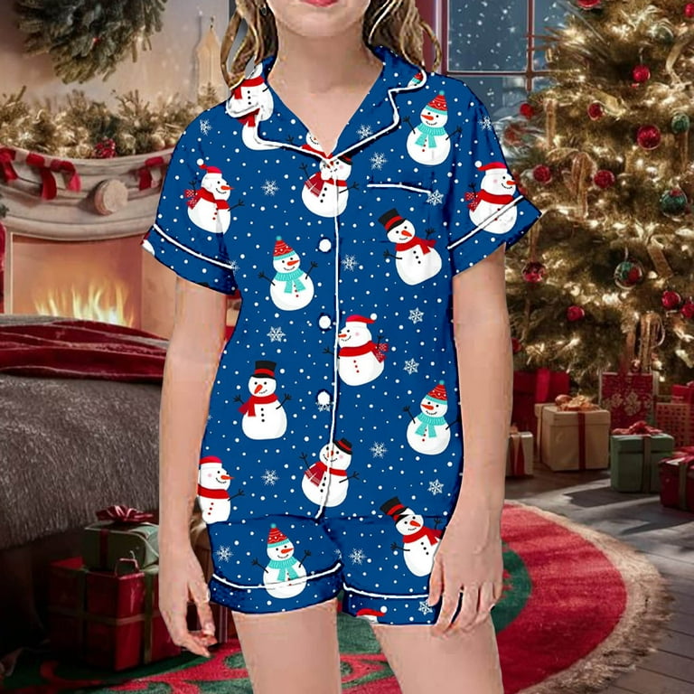 Girls size 7 christmas pajamas hotsell