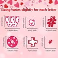 thumbnail image 2 of Bulletin Board Letters Valentine’s Day Decorations Alphabet Numbers Combo Pack Set Block Accents Cutouts, 2 of 4