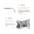 thumbnail image 5 of Optical Trial Lens Frames Spectacles Optometry Optician Optical 60mm Glasses Ophthalmic Trial Lens, 5 of 5