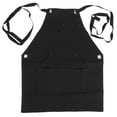 thumbnail image 2 of BBQ Apron, Apron Black with Pockets for Restaurant, 2 of 8