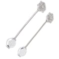 thumbnail image 4 of Clips de Cortina Magnética Hebilla, Acero Inoxidable 2pcs Espumosos Elegantes Elegantes Bunda, 4 of 7