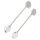 thumbnail image 4 of Clips de Cortina Magnética Hebilla, Acero Inoxidable 2pcs Espumosos Elegantes Elegantes Bunda, 4 of 7