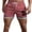 Brick Red@GC@, variant on CONZONE Mens Casual Shorts Elastic Waist Summer Shorts for Men Hawaii Graphic Y2K Lightweight Loose Fit Vacation Beach Shorts With Pockets
