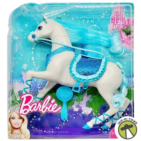 Caballo Barbie Blue Princess Fashion Horse 2009 Mattel R4114