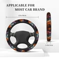 thumbnail image 4 of KLL Car Steering Wheel Cover, Universal 15 inch, Soft Elastic and Comfortable,Car Accessories Decorations-Forest Koala, 4 of 7