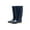 Blue #02, variant on Nmnitkp Mens Rain Boots Slip On Non-Slip Rubber Waterproof Ankle Boots Rain Shoes & Men's Outdoor Waterproof Rain Short Ankle Boots Nonslip Rubber Rain Car Wash Footwear Garden Shoes