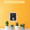 thumbnail image 3 of MLINS Mini Hanging Blackboard for Home Decoration with String Easy to DisplayAnywhere 5 Pieces Plastic Black, 3 of 8
