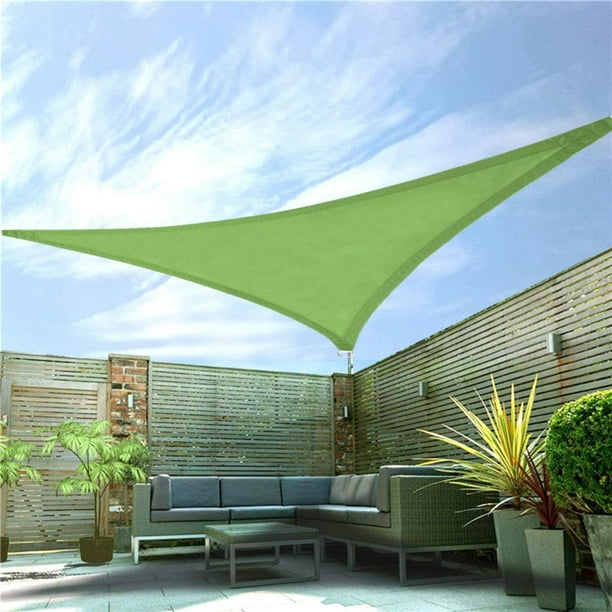 Toldo Vela para Patio Exterior, Toldo Vela Rectangular para Jardín o Zona de Juegos.