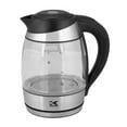 Kalorik Glass Digital Water Kettle with Color Changing LED Lights