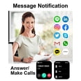 thumbnail image 2 of Reloj inteligente Fitoncloud G127 2.01" para mujeres y hombres IP68, 2 of 9