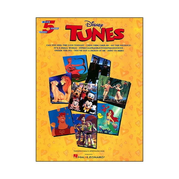 Hal Leonard Disney Tunes for Five Finger Piano