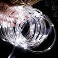 thumbnail image 4 of Lighting EVER Plug in Rope Lights with Small Tube, 1/4 in Pencil-Size, 100 LED Copper Wire String Lights in 33 ft Tube, Cool White 6000K, Thin Light Rope for Railing, Fence, Balcony, Not Connectable, 4 of 5