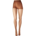 thumbnail image 3 of Hanes Women's Silk Reflections Silky Control Top Reinforced Toe Pantyhose, 6 pairs, 3 of 4