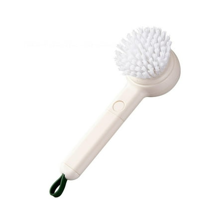 

Vegetable Brush with a Peeler Home Multifunctional Potato Scrubber Brush Portable Peeler For Potato Carrot and Fruit White