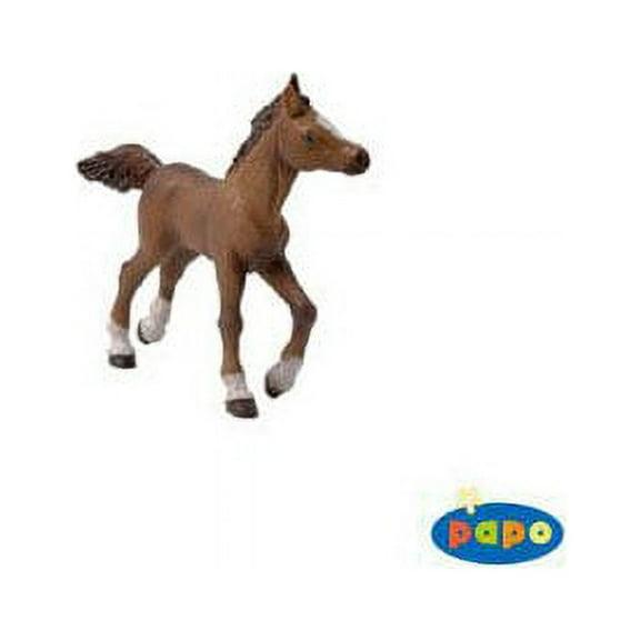 Papo 3465000510763 Horse Riding Equipment Anglo-Arab FOAL/Piece 905051076, oner Size, Brown