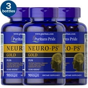 3 Pack - Puritan's Pride Neuro-ps Gold