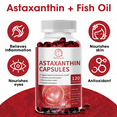 thumbnail image 4 of Astaxanthin Supplement - Natural Algae Antioxidant for Eyes,Skin & Joints - Maximum Absorption,Non-GMO & Gluten Free - 120 Softgels, 4 of 5