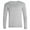 Gray, variant on HomeGardon Sweaters for Men Fashiom Solid Color Intensification Warm V-Neck Shirt Sweater Blouse,M-XXXL