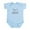 Sky Blue, variant on CafePress - Midwife Or Obstetrician Infant Bodysuit - Baby Light Bodysuit, Size Newborn - 24 Months