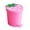 pink, variant on Mini Automatic Wastebasket, Small Strawberry Swing Lid Trash Can, Tiny Garbage Bin for Desk, Office, Kitchen, Bathroom Vanity, Bedroom Tabletop & Home Essentials