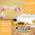 thumbnail image 6 of 300pcs Reusable Elastic Stretch Fresh Keeping Covers,Household Leftovers Fresh-keeping Food Grade Disposable Cling Film Fresh-keeping Bags,Bowl Covers for Bread Proofing, 6 of 12