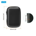 thumbnail image 2 of Uxcell 3.94x2.36" Electronic Organizer Case, 2Pcs EVA Hard Waterproof Carrying Case, 2 of 5
