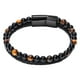 thumbnail image 5 of Xihbxyly Pulsera de Piedra Volcánica Natural, Accesorio de Ágata Que Mejora La Salud, Diseño de Hematita Que Alivia El Estrés, Mejora El Sueño y La Circulación, Bienestar Diario y Moda, Ideal para Mu, 5 of 6