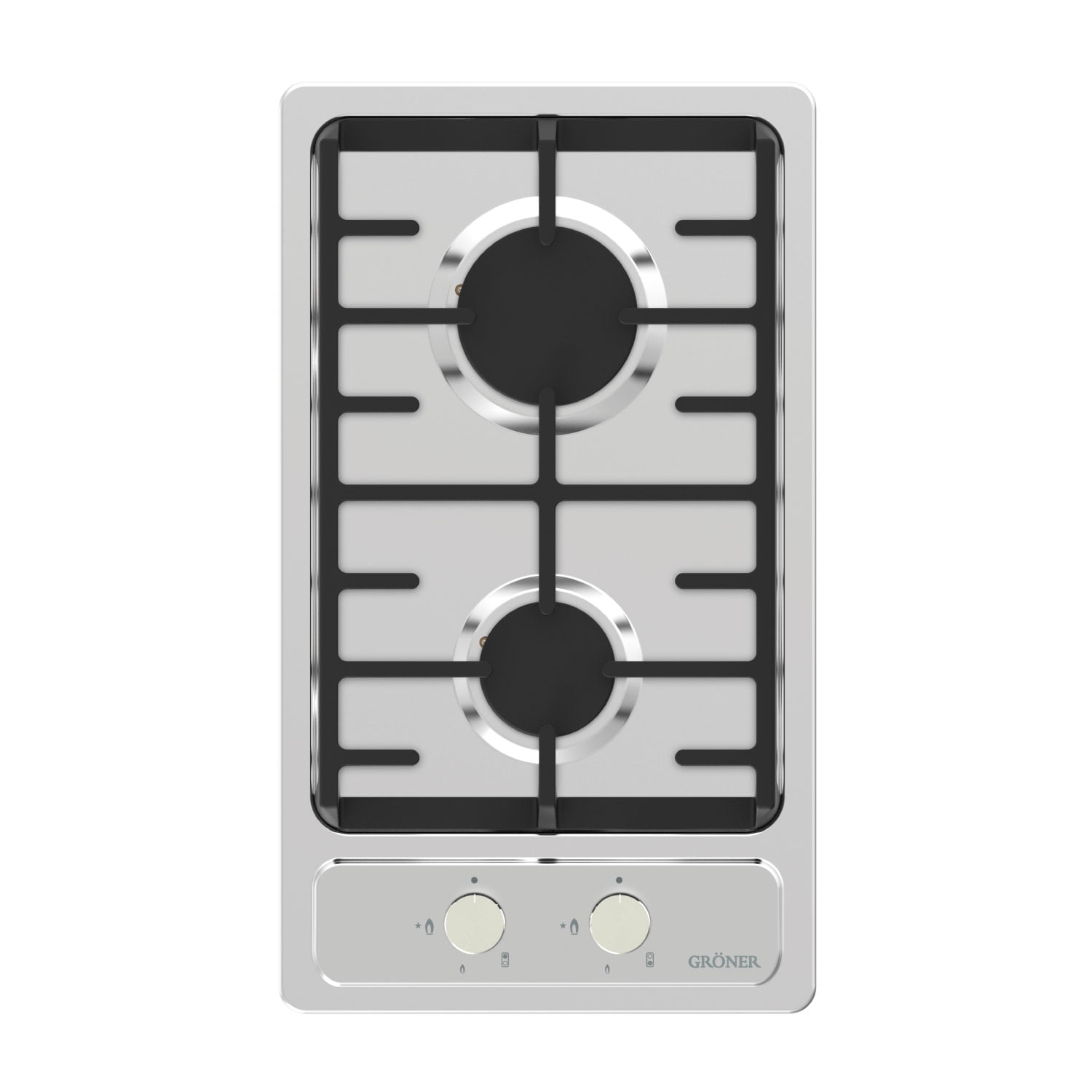 Encimera A Gas Inox 2Q
