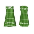 thumbnail image 7 of Pofeuu American Football Field2 Print Women's Sleeveless Dress, Loose Fit Summer Dress, Casual Tank Dress for Women, 7 of 7