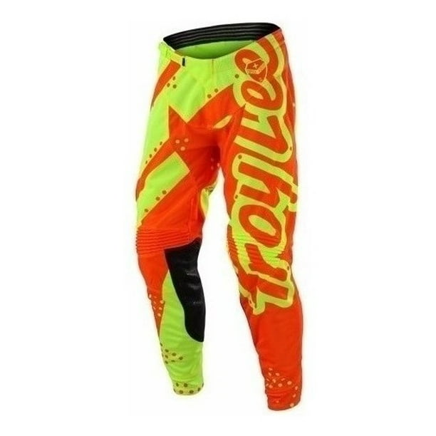 Pantalón Para Motocross Troy Lee Se Air Pant Shadow Flo Troy Lee Design Pant Se Air Shadow Flo