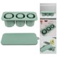 thumbnail image 3 of Tumbler Ice Mold Silicone Ice Cube Tray for Kitchen Use 30oz Green Tray, 3 of 5