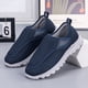 thumbnail image 4 of Deporte Con Ligeras para Edema Zapatos Ortopédicos Sin Cordones Diabéticos Cierre Ajustable Absorción Impactos Personas Mayores, 4 of 9
