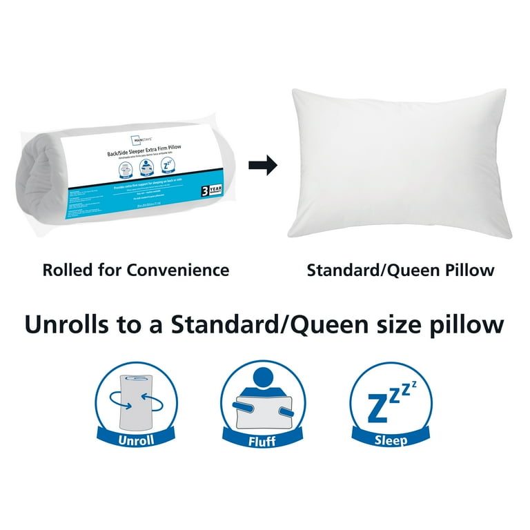 Mainstays extra firm pillow 2025