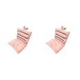 thumbnail image 4 of Injueey Cojín para silla, tumbona, banco, respaldo de felpa, cojines reclinables para asiento, alfombrilla antideslizante para el hogar, para Rosa 45*85cm 2piezas, 4 of 4