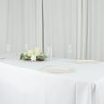 thumbnail image 4 of Balsa Circle 10 Pieces 60" x 126" White Rectangle Polyester Tablecloths Table Cover Linens, 4 of 8