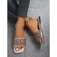 thumbnail image 4 of New Arrival Women's Flat Sandals, Fashionable Mule Shoes, Large Size Slippers,, 4 of 4