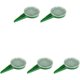 thumbnail image 1 of Dispensador de semillas de 5 piezas, herramienta para sembradora de plantas, 5 configuraciones diferentes, sembradora de jardín de tamaño ajustable manual, verde claro TUNC Sencillez, 1 of 5