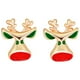 thumbnail image 1 of onlyliua Liquidación Pendientes Navideños En Forma de Botón, Pendientes Rojos, Árbol de Navidad, Copo de Nieve Europe, Bastón, Accesorios, 1 of 2