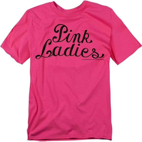 Grease T-Shirt Pink Ladies Logo Unisex Graphic Tee For Men & Women