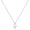 N, variant on Jewelry Initial Pendant Necklace for Men Womens, 925 Sterling Silver Letter Capital Necklace Alphabets from A-Z Figaro Chain Necklace