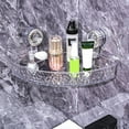 thumbnail image 2 of XGFHYJEH Shower Caddy, Shower Organizer, Bathtub & Shower Organizers, Adhesive Wall-Mounted Corner Shower Shelves with Suction Cup, Shower Storage Shelf for Bathroom, 2 of 7
