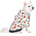 thumbnail image 5 of KLL Strawberries for Basic Dog Hoodie - Pet Hoodie Sweater with Leash Hole - Cute Dog Sweatshirt - Pet Clothes Hooded Sweatshirt for Dog & Cat -XX-Large, 5 of 8