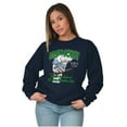 thumbnail image 4 of Vermont VT Ski Snowboard Smurfs Sweatshirt for Men or Women Brisco Brands S, 4 of 6