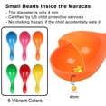 thumbnail image 5 of 12Pack 6" Mexican Maracas Colorful Baby Noisemaker Toys for Cinco de Mayo, Birthday, Fiesta Decorations, 5 of 7